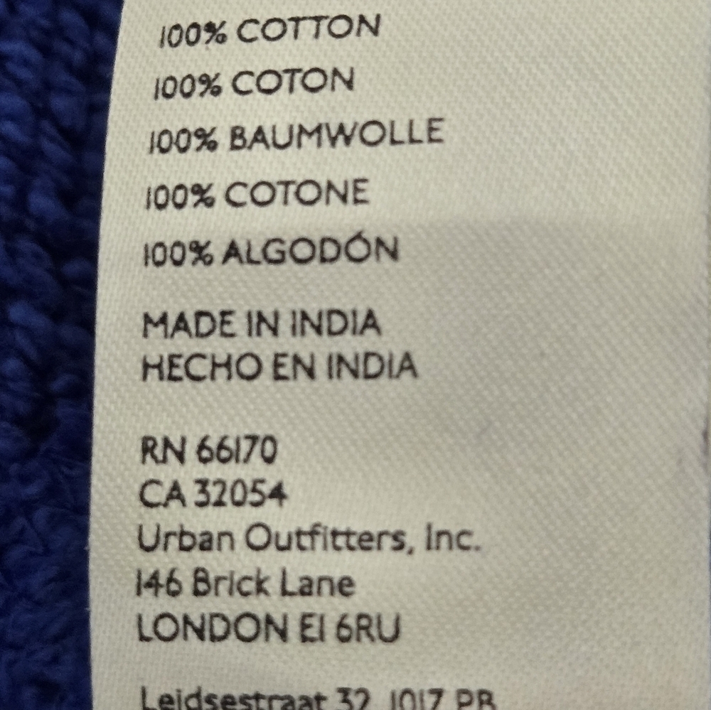 We The Free Blue Relaxed Oversized Sweatshirt, XSMALL - Picture 7 of 8